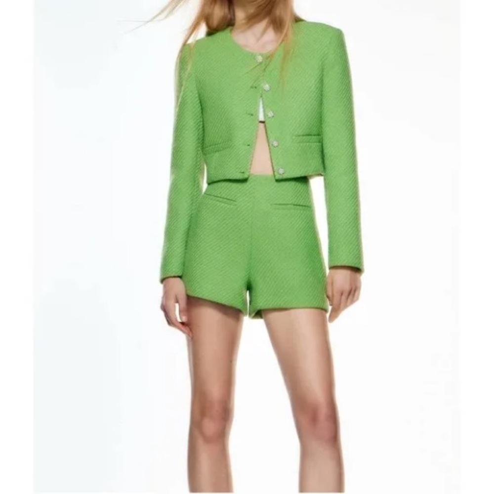 Zara high waisted shorts
